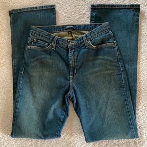 Karen Kane Women's Straight Leg Jeans - Deep Indigo